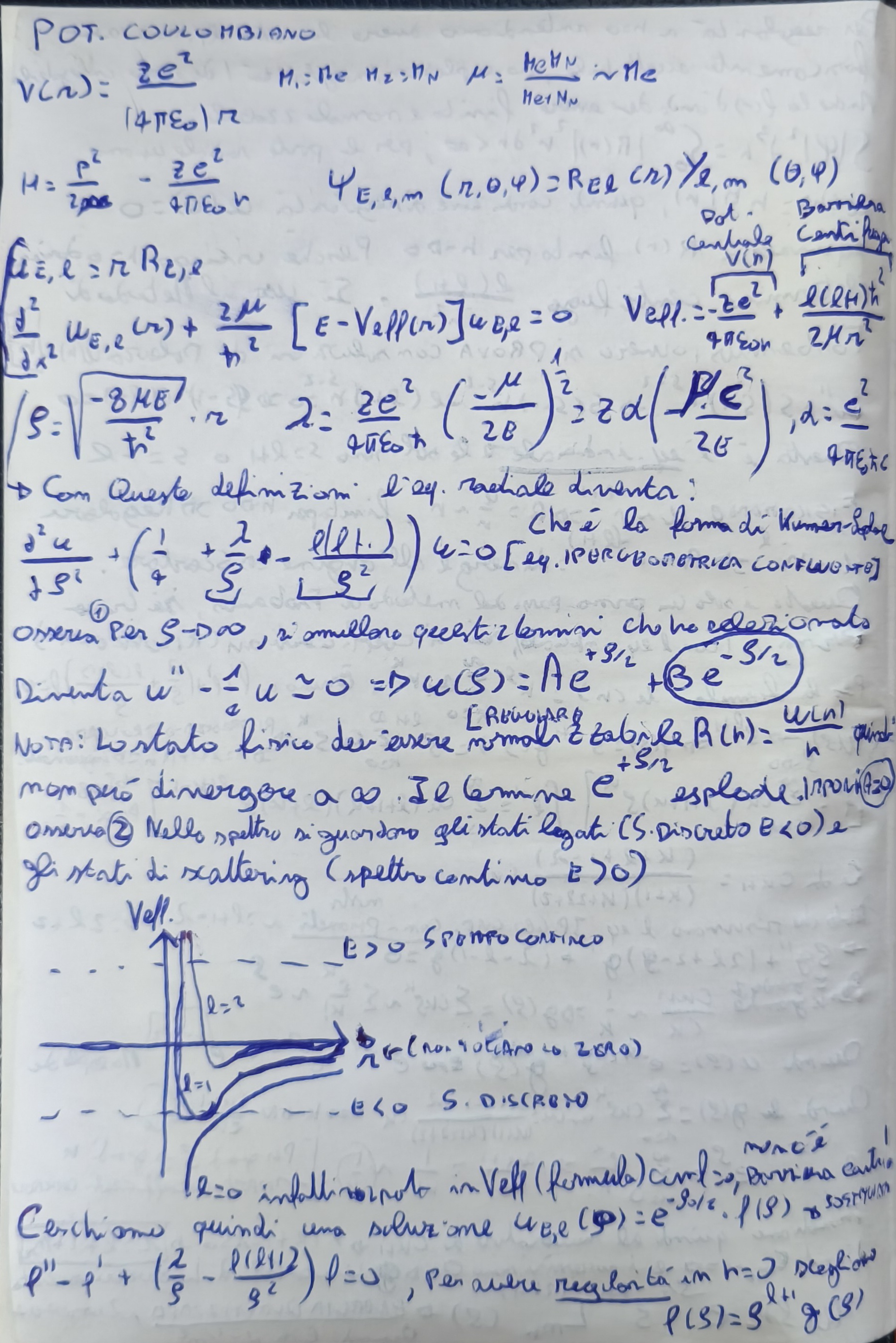 Appunti: regolarità e Frobenius