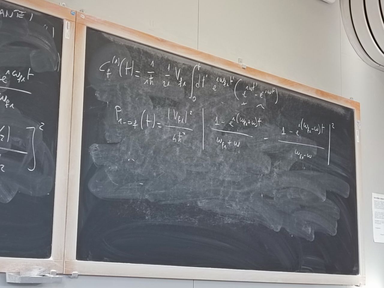 Transizione con perturbazione periodica: formula generale