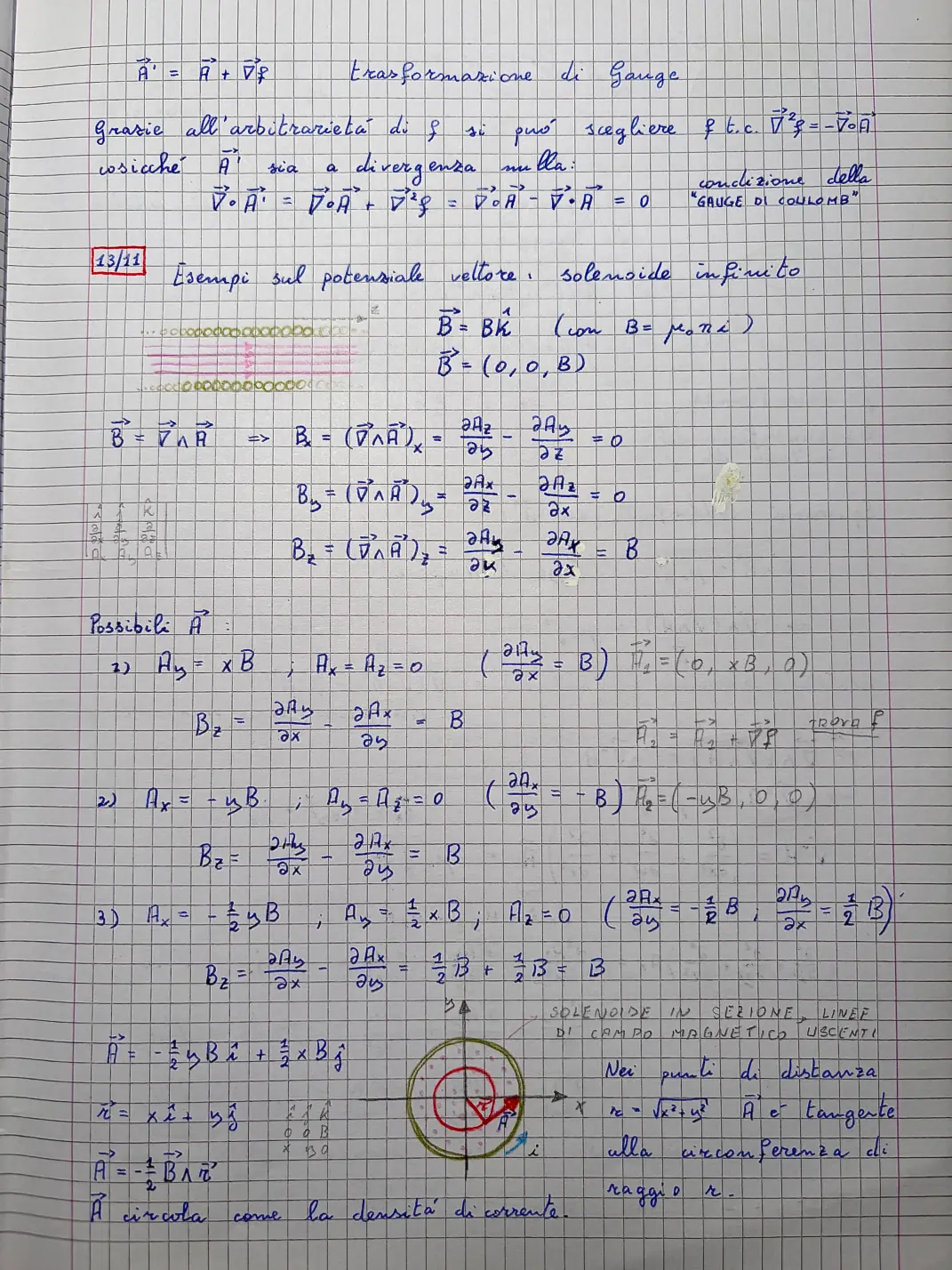 Potenziale vettore - foglio 2